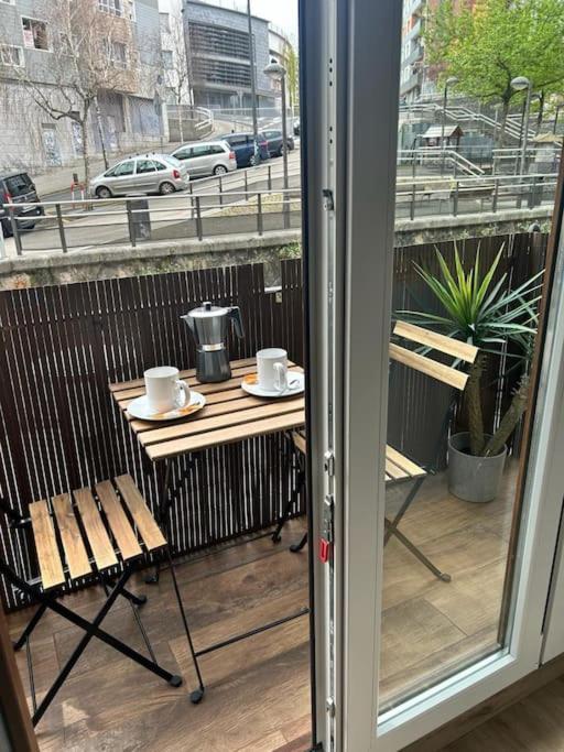 빌바오 Piso Deluxe Con Balcon Cerca Del Casco Viejo 아파트 외부 사진