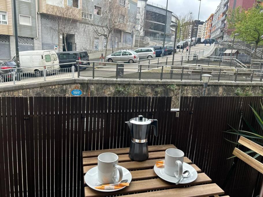 빌바오 Piso Deluxe Con Balcon Cerca Del Casco Viejo 아파트 외부 사진